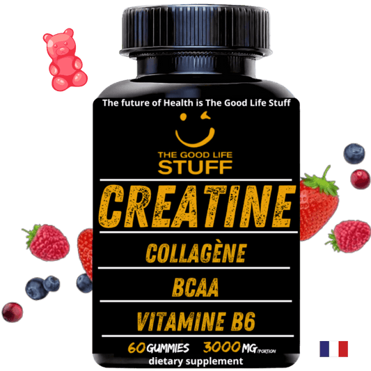 Creatine gummies to boost strength, testosterone and optimize endurance with ATP