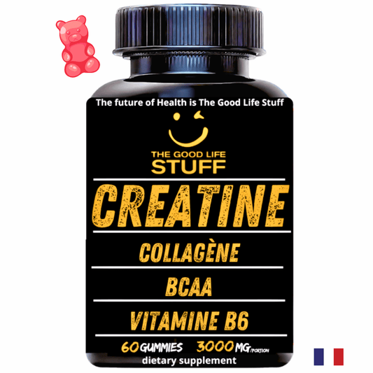 Optimisez votre entraînement avec des gummies de BCAA avec de la créatine monohydrate