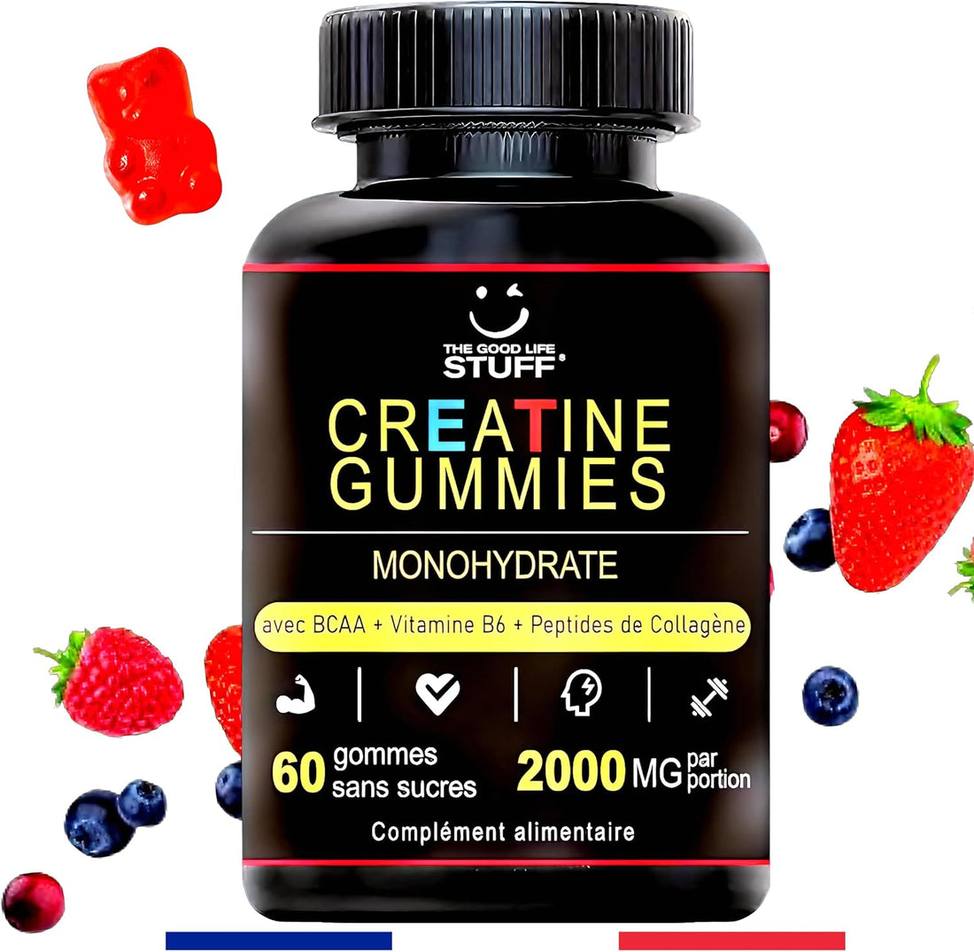 Creatine-Gummies-Vs-Creatine-Powder The Good Life Stuff®