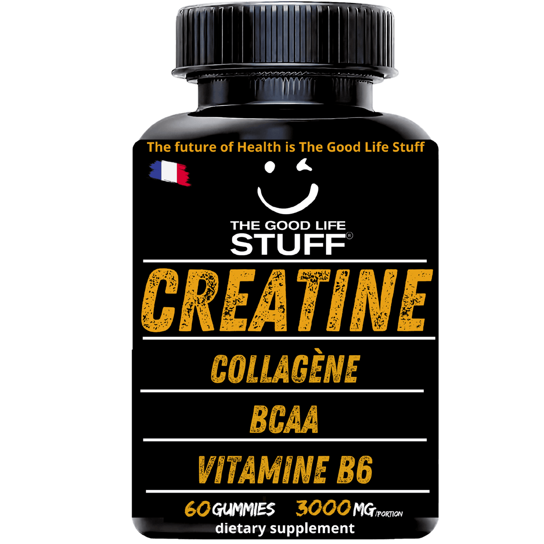 Gummies de créatine pour le gain musculaire et le boost de testostérone