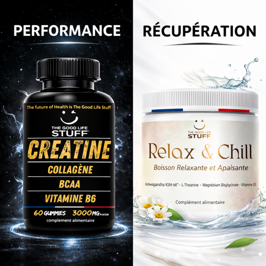 Creatine Monohydrate Gummies 3g/Supplément Creatine Musculation pour la Force, l'Énergie et la Récupération Musculaire Avec Collagene Marin, Vitamine B6 et Pre Workout BCAA/60 Bonbons Créatine 1 mois